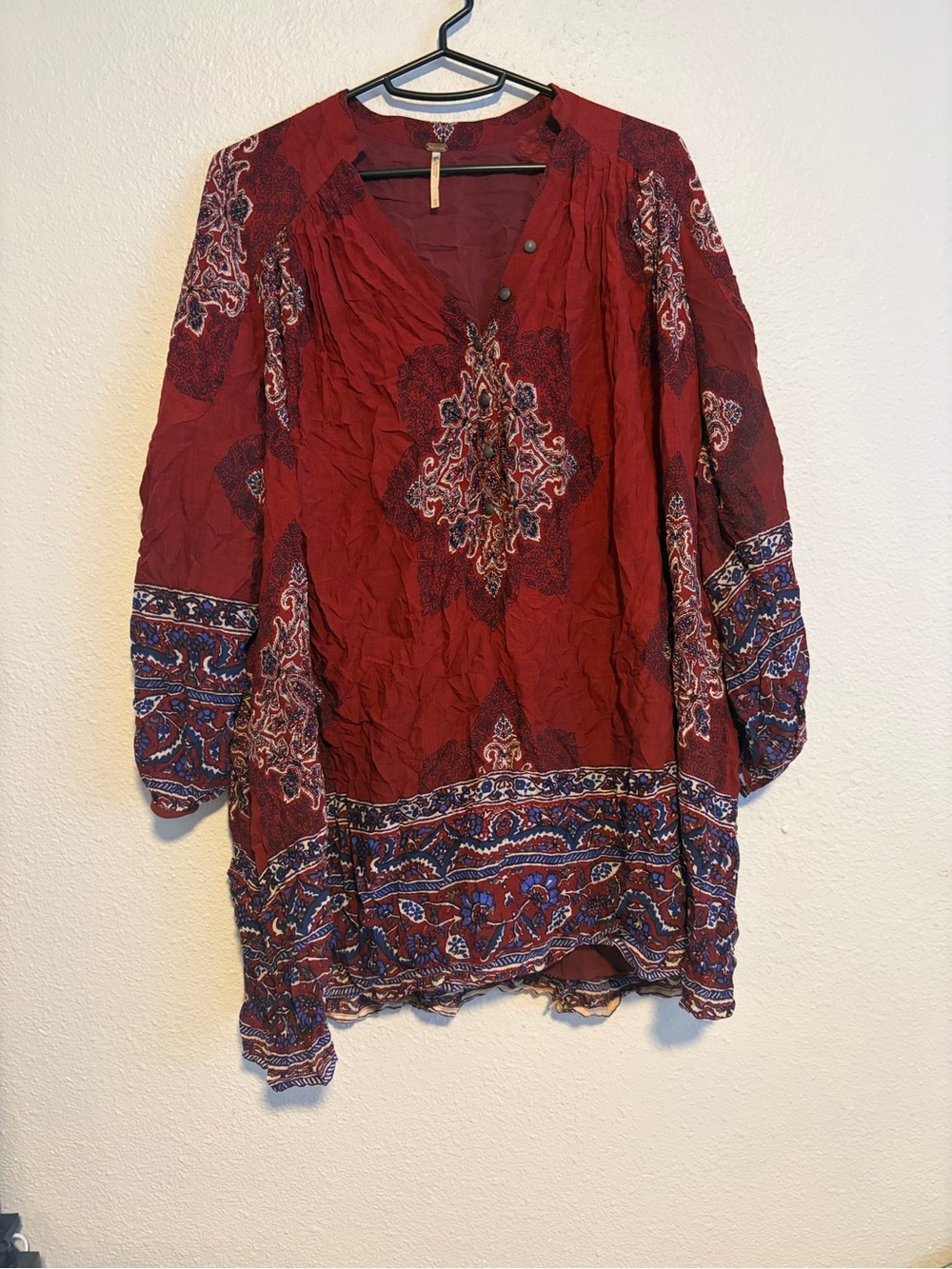 Moonphase printed mini dress